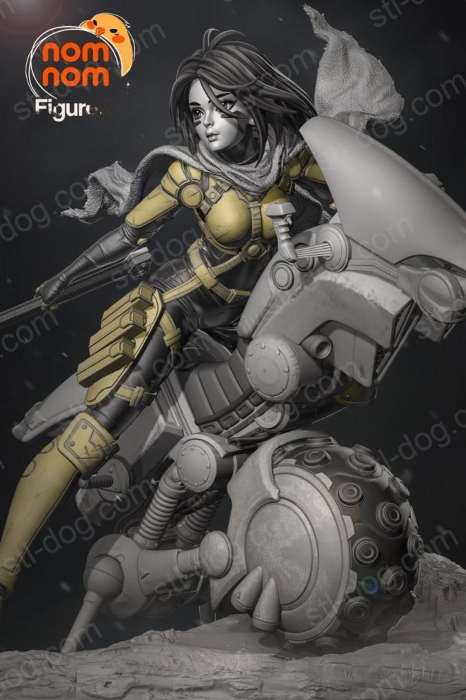 阿丽塔（Alita）3D打印图纸